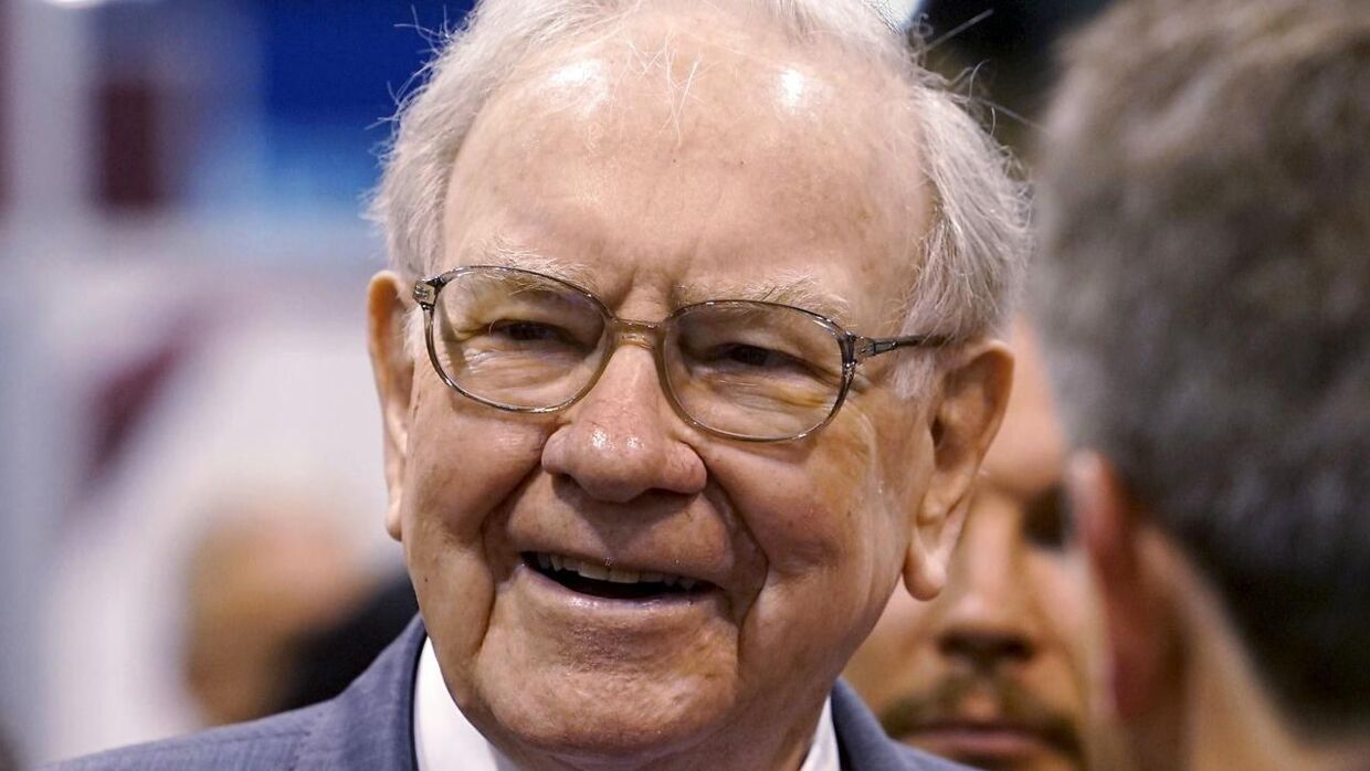 Her ses Berkshire Hathaway-topchef, Warren Buffett.